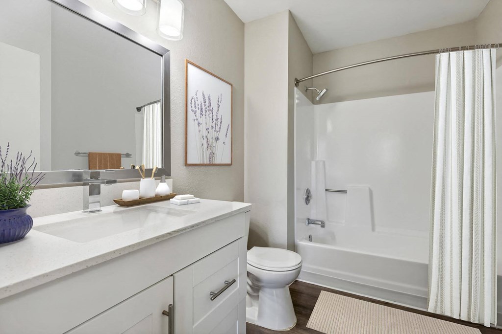 a bathro at Acacia Gardens, New Mexico, 87111